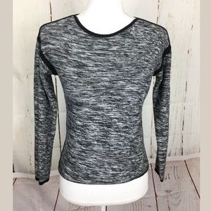Athleta Athletic Top SZ XXS Crew Neck Long Sleeve